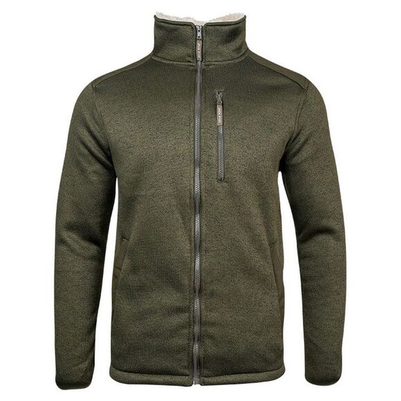 Jack Pyke Mens Scandinavian Fleece Jacket / Dark Olive - Picture 1 of 5